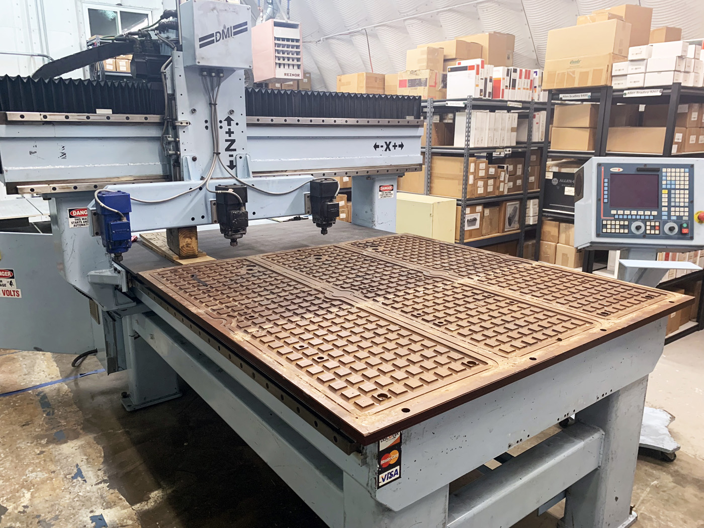 DMS 3 Axis CNC Router C567 021