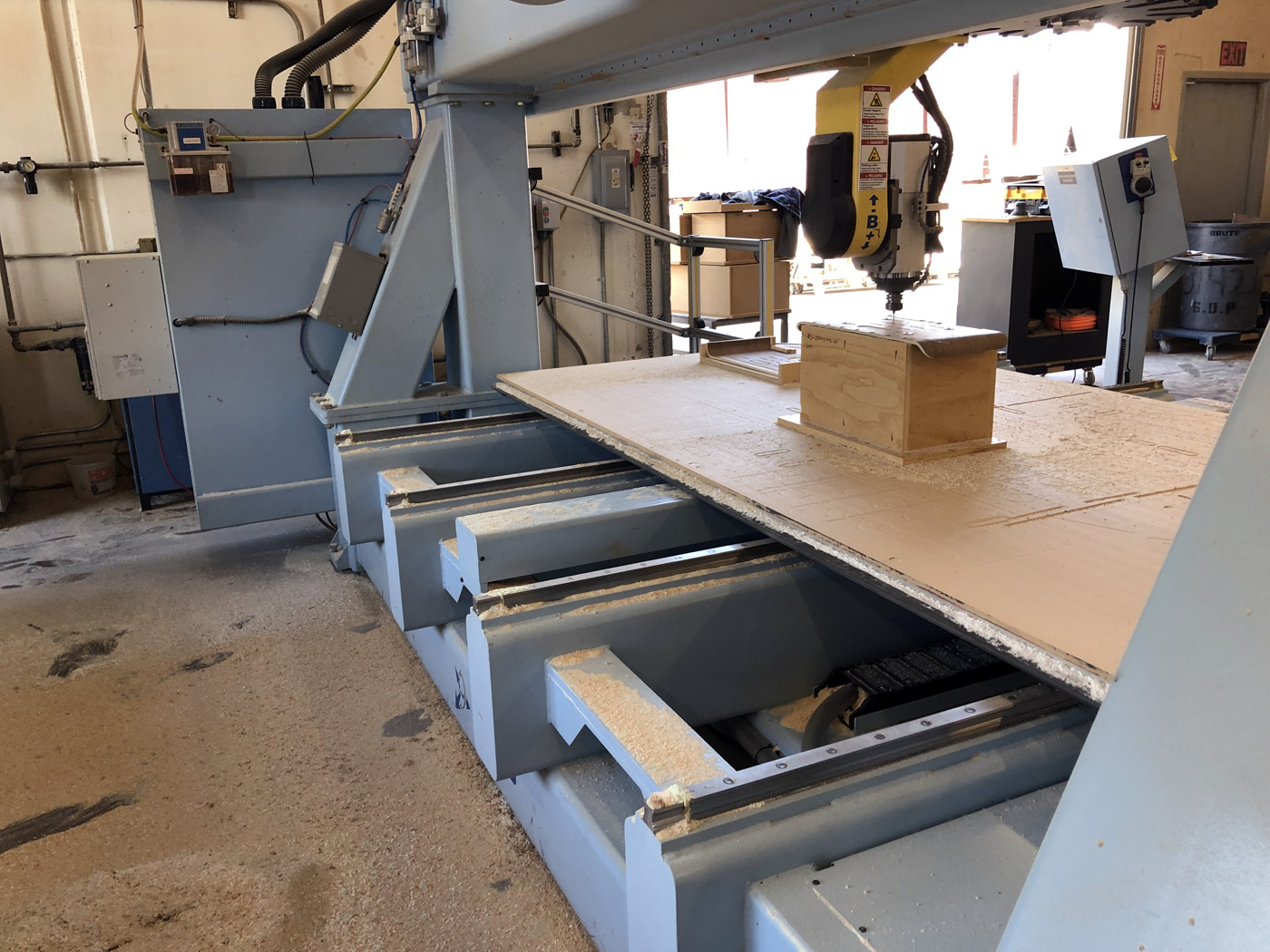 DMS 5 Axis CNC Router E609 14