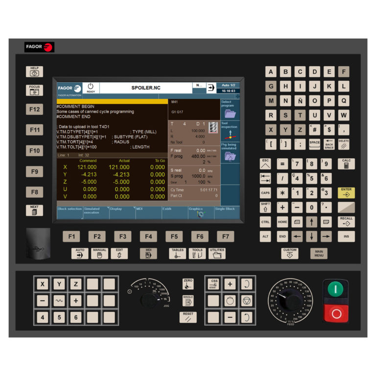 Fagor 8065 CNC System Controller 5